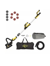 CUBEWAY Drywall Sander with Vacuum Attachment, Innovative Fixture for Ceiling...