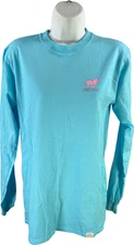 Simply Southern Women’s Blue Graphic Long Sleeve T-Shirt - S