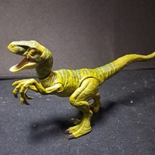 Jurassic World Savage Strike Velociraptor Charlie 7.5" figure, 2018 Mattel