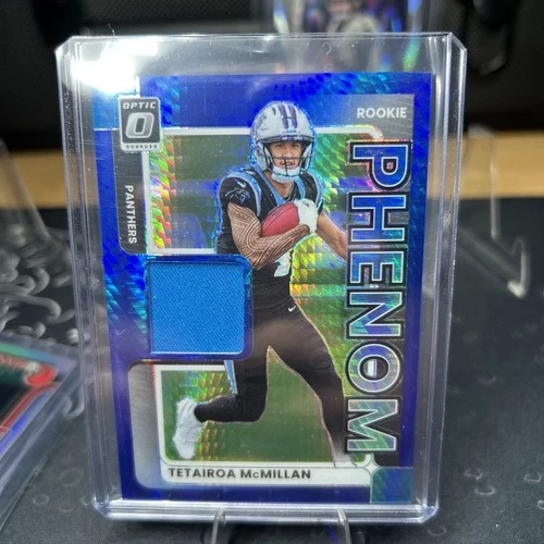 2025 Donruss Optic Tetairoa McMillan Blue Hyper (RAW)