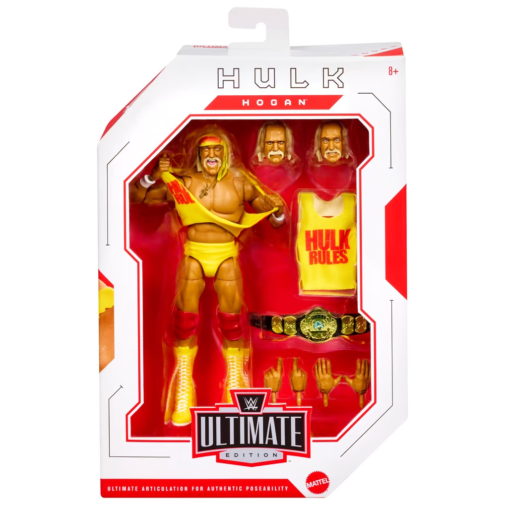 Hulk Hogan Mattel Ultimate Edition Wave 30 Action Figure