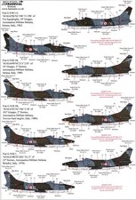 Xtra Decals 172 Fiat G.91 Italian Jet Fighter