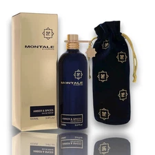 Montale Amber & Spices Eau De Parfum 3.4 oz 100 ml  spray Unisex LOT 113821