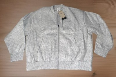 Nike Tech Pack Therma-fit ADV Forward Bomber Jacket Heather Knit Men Sz XL Tall