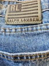 Polo Ralph Lauren Saturday Jean Women's Sz 14 Straight Leg Denim Jeans Y2K VTG
