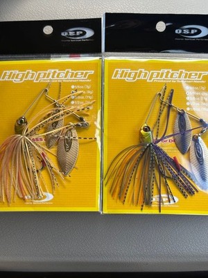 OSP Lure Set High Pitcher 5/16 Killer Gold Wild Gill JDM Premium Bass Lure