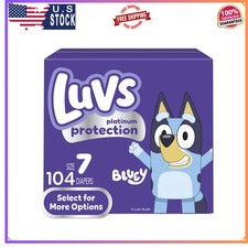 Luvs Platinum Protection Baby Diapers Size 7 104 Count