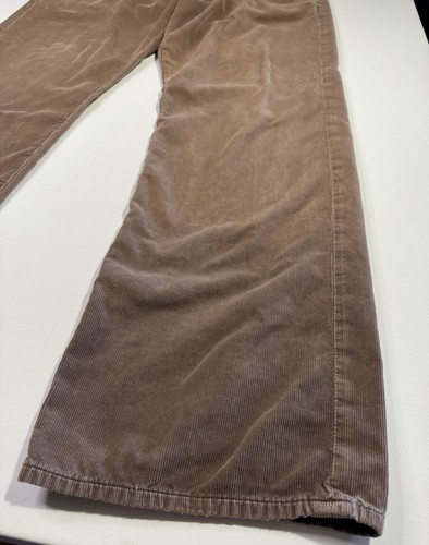 AG Adriano Goldschmied The Protege Corduroy Pants Mens 40x34 Brown Distressed - Picture 11 of 16