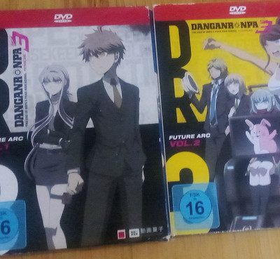 Danganronpa 3 DVD Fernsehserie   Future Arc Vol. 1 & 2, FSK 16