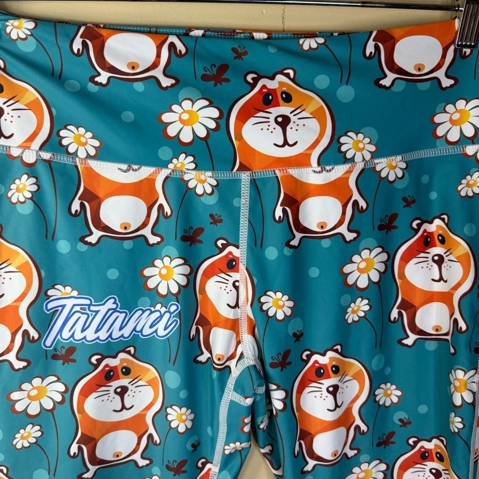 Leggings Tatami Damas Hámster Verde-Marrón Talla XL Lucha Boxeo Ropa Activa Foto 2 de 4