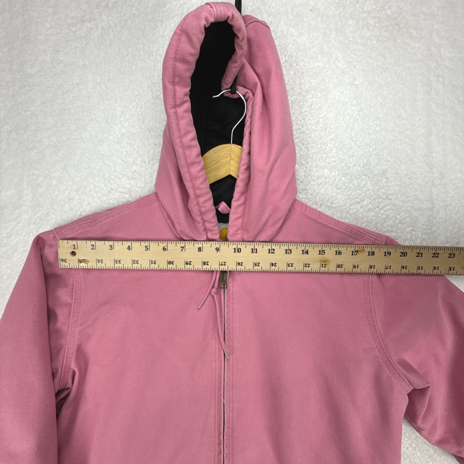 Carhartt Active Jacket Quilt Lined Womens Medium WJ130 PKR Pink Rose image 8