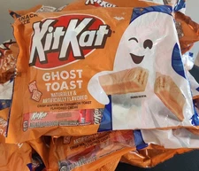 Kit Kat GHOST TOAST Crisp Wafers Cinnamon Toast Creme Limited Edition BB 05/2026