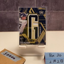 2023 Epoch Keita Nakagawa Orix Buffaloes Patch Card 5/8 Used