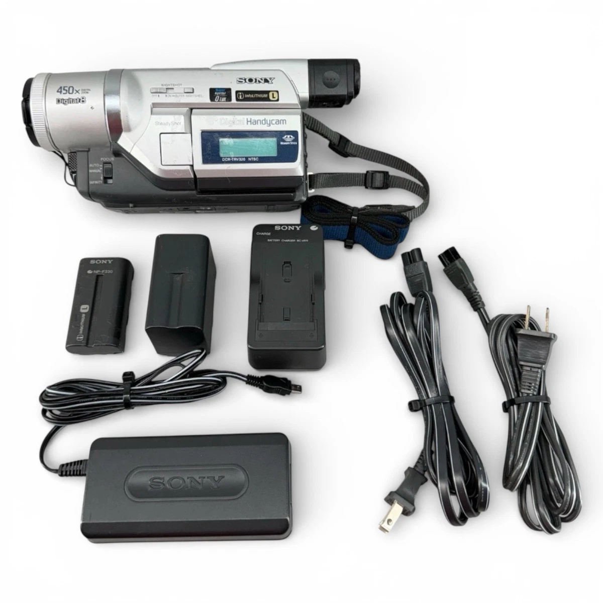 Preços baixos em Câmeras de vídeo digital 8 Sony Handycam 450x