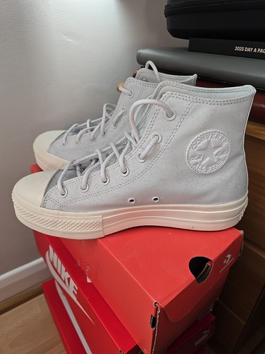 Converse Chuck Taylor All Star High Top Womens 7.5 Baby Blue - Picture 4 of 6