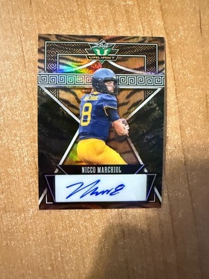 2024 Leaf Eclectic - Nicco Marchiol - Valiant Tiger Refractor Auto #d 1/3