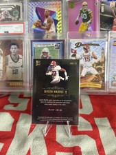 Jaylen Waddle Wild Card Matte Premier MBC-12 Alabama Insert Card