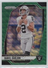 2024 Panini Prizm Green Wave Prizm Daniel Carlson #153 0i8b