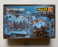 Faller HO + N 735 - Winter Set