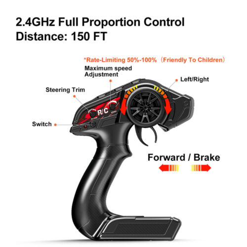 RC Car 2.4GHz 1:18 Scale Racing Rtr Off Road Truck Remote Control High Speed - Picture 8 of 18