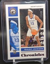 2021 Chronicles Draft Picks Basketball Isaiah Jackson Purple #/49 Indiana Pacers