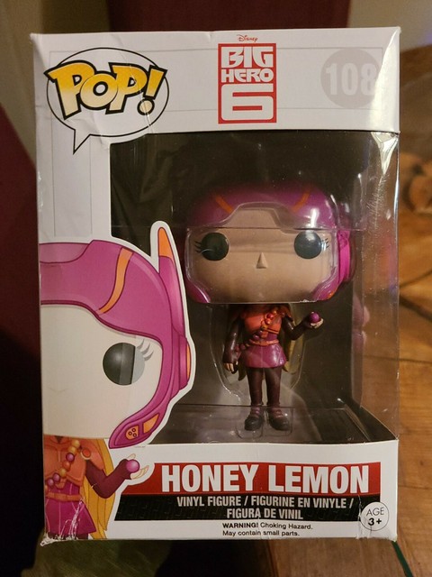 Funko POP! Disney: Big Hero 6-Honey Lemon Action Figure for sale online | eBay