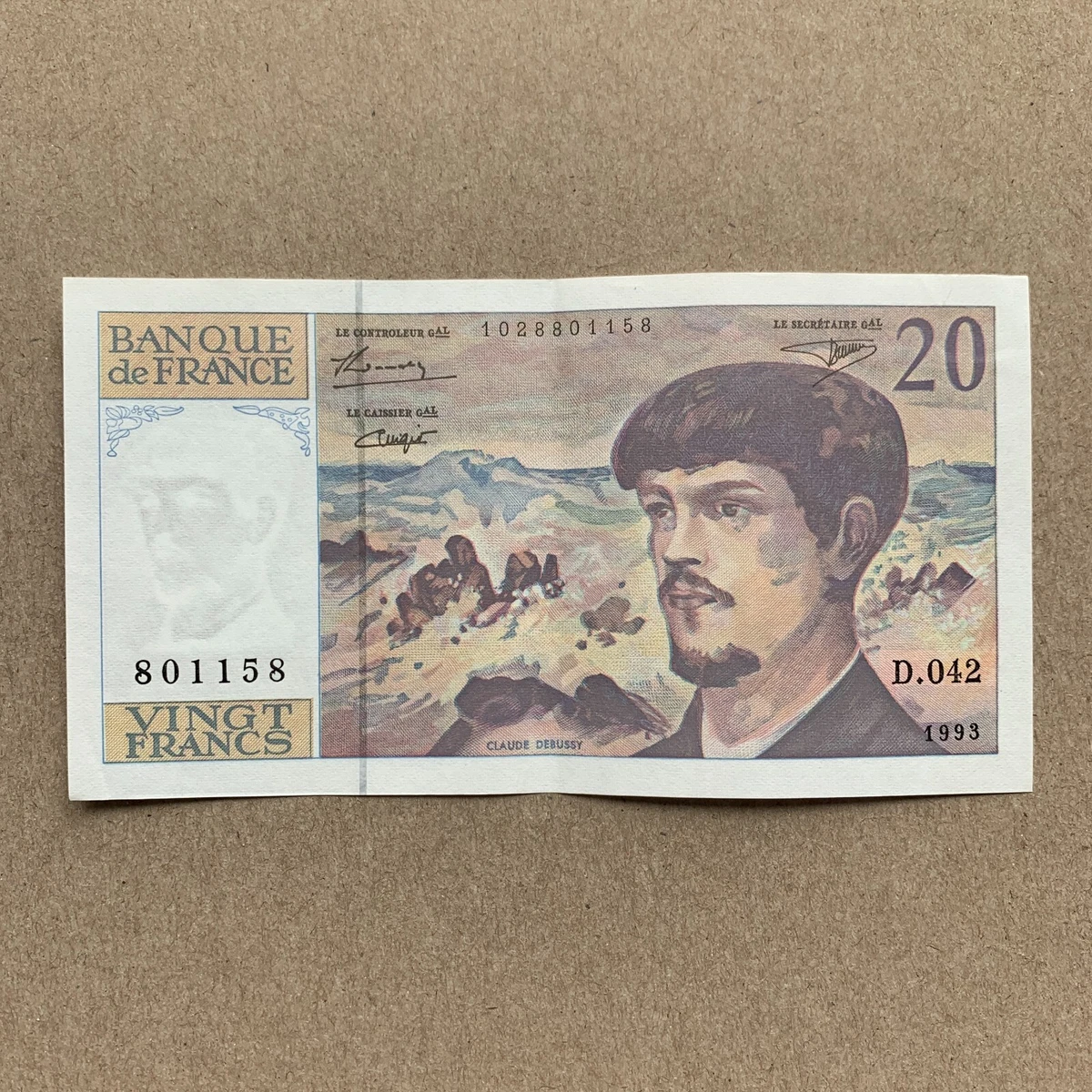 1993 纸币法国纸币| eBay