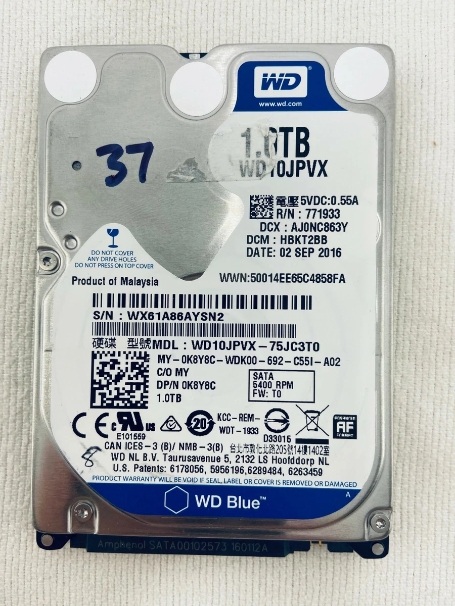 Wd blue shop 1tb wd10jpvx