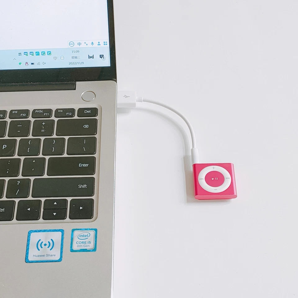 2PACK USB Charger Data Sync Cable lead for 3rd 4th 5th 6th 7th Gen iPod shuffle - Image 4 of 4