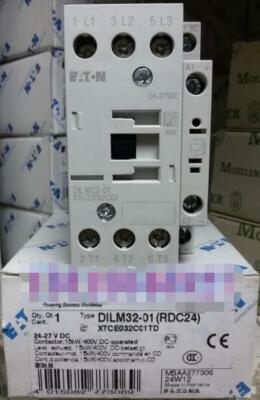 1PCS New     DILM32-01 RDC24 XTCE032C01TD Contactor 24-27VDC Brand #E10