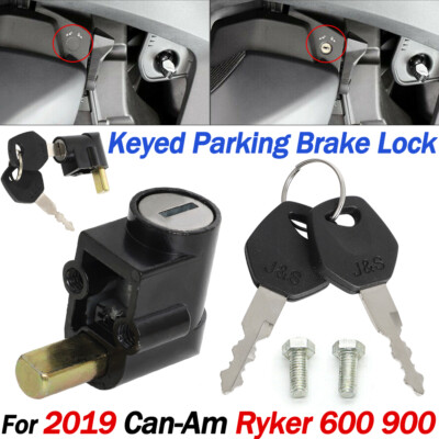 For Can Am Ryker 600 900 Rally Edition Keyed Parking Brake Lock + Keys 707000666