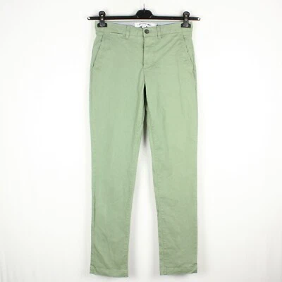 Pantalon chino homme LACOSTE taille W30 L34 slim vert poches slash stretch - Photo 1/4
