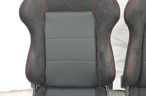 All out fab DC2 EK9 SR3 style reclinable seats BLACK 2pcs sliders Brand new