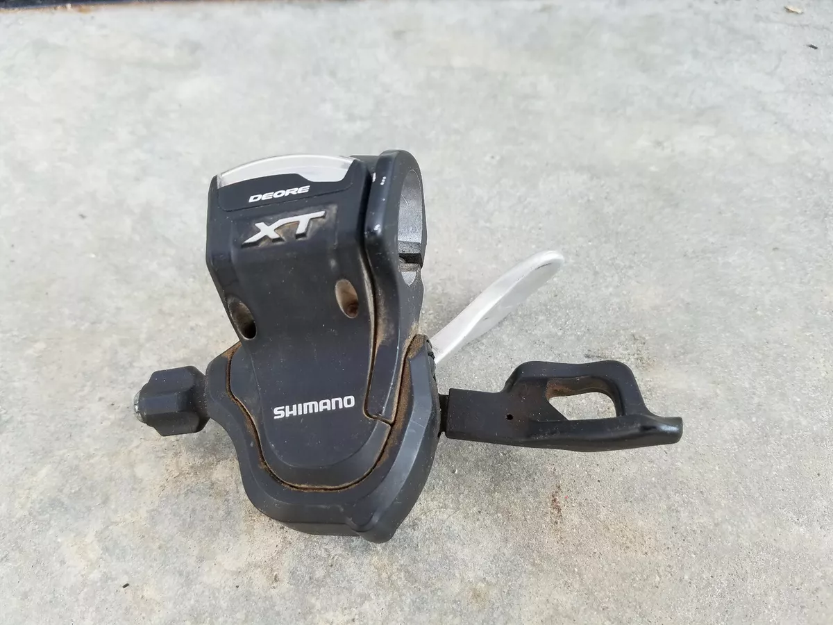 Shimano Deore XT 2x 3x Mountain Bike Trigger Left Front Shifter 120 grams Great