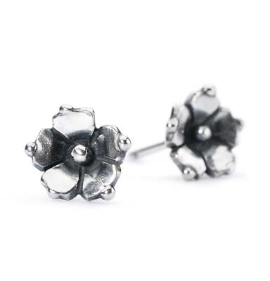 TROLLBEADS Ohrstecker Jasmin 925 Sterlingsilber Damenschmuck TAGEA-00084