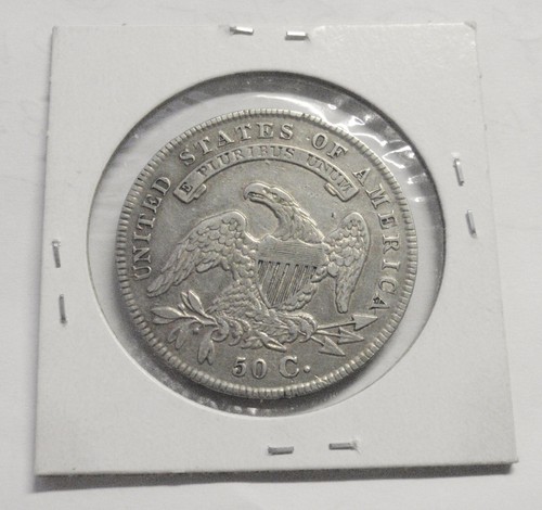 1836 Ex Fine 90% Silver Bust Half Dollar Dated 1836 Ex Fine - Picture 2 of 9