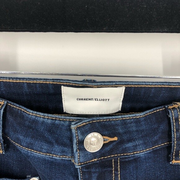 Current Elliott The Cropped Boot Patch Pocket Jea… - image 3