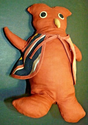 Vintage Berea College Kentucky Student Industries Stuffed Bird '30s Folk Art Vtg