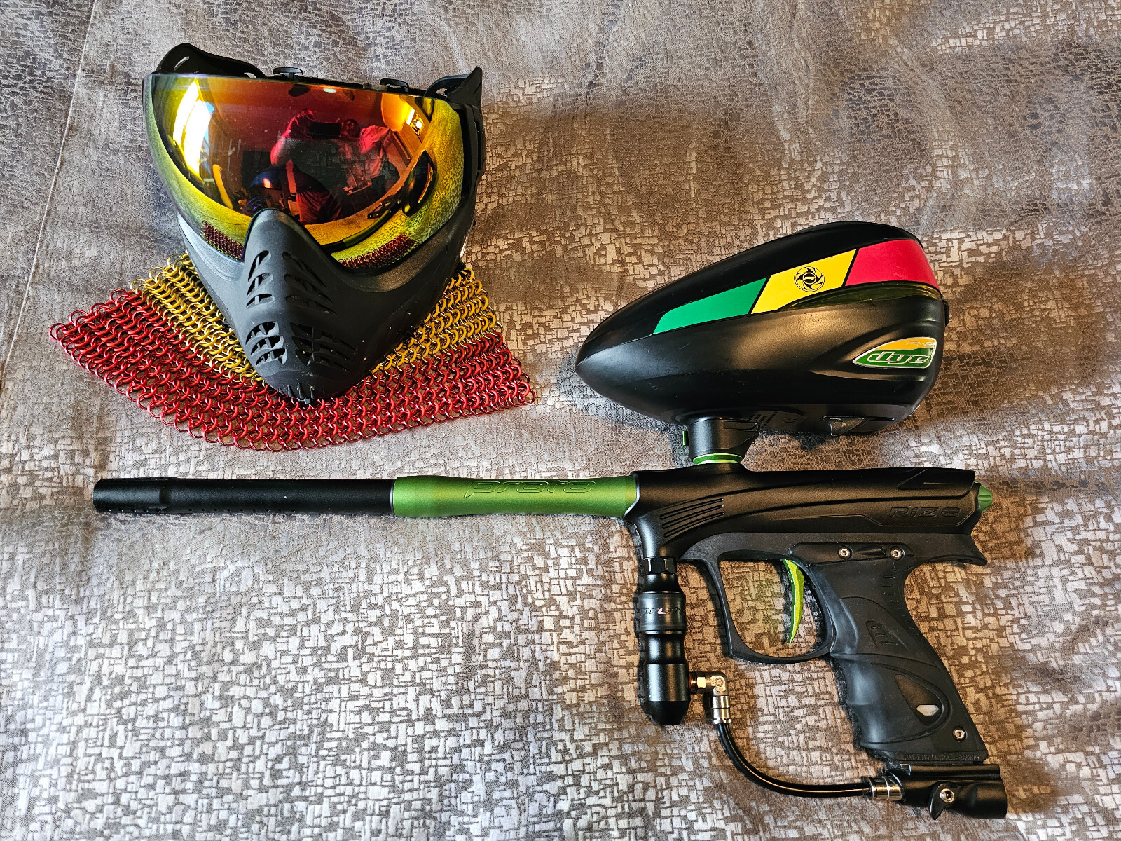 Dye Proto Rize Maxxed Paintball Marker Green/Black with EXTRA'S eBay