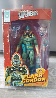 NECA King Features The Original Superheroes Ming The Merciless  Action Figure 7''