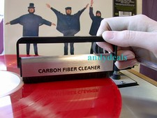 NEW Anti-Static / Carbon-Fiber Record Cleaner Brush dust and lint removal