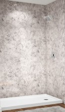 Limestone Acrylic Shower Walls 60" x 36" x 96'