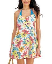 MIKEN Cover up Dress Floral Retail 34
