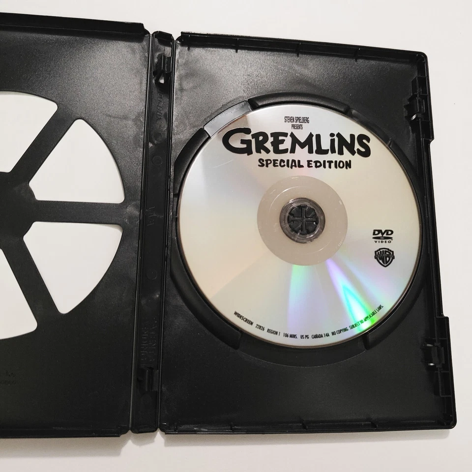 Gremlins Special Ed. [1984] (DVD) w/VERY RARE Lenticular Slipcover - EXCELLENT - Image 2 of 3