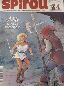 Journal de Spirou N) ° 3754 20 mars 2010 Paper toy Maki