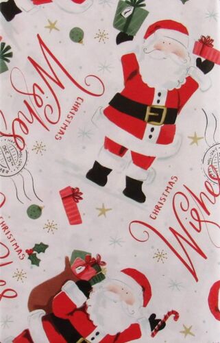 Christmas Flannel Backed Vinyl Tablecloths Round Oblong or Square many sizes - Picture 2 of 104