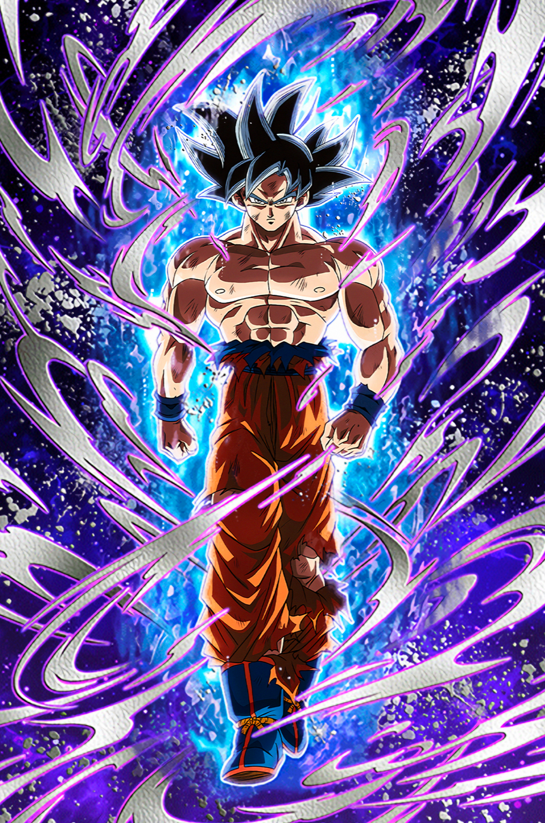 Dragon Ball Poster Goku Ultra Instinct Incomplete walk 12inx18in Free  Shipping