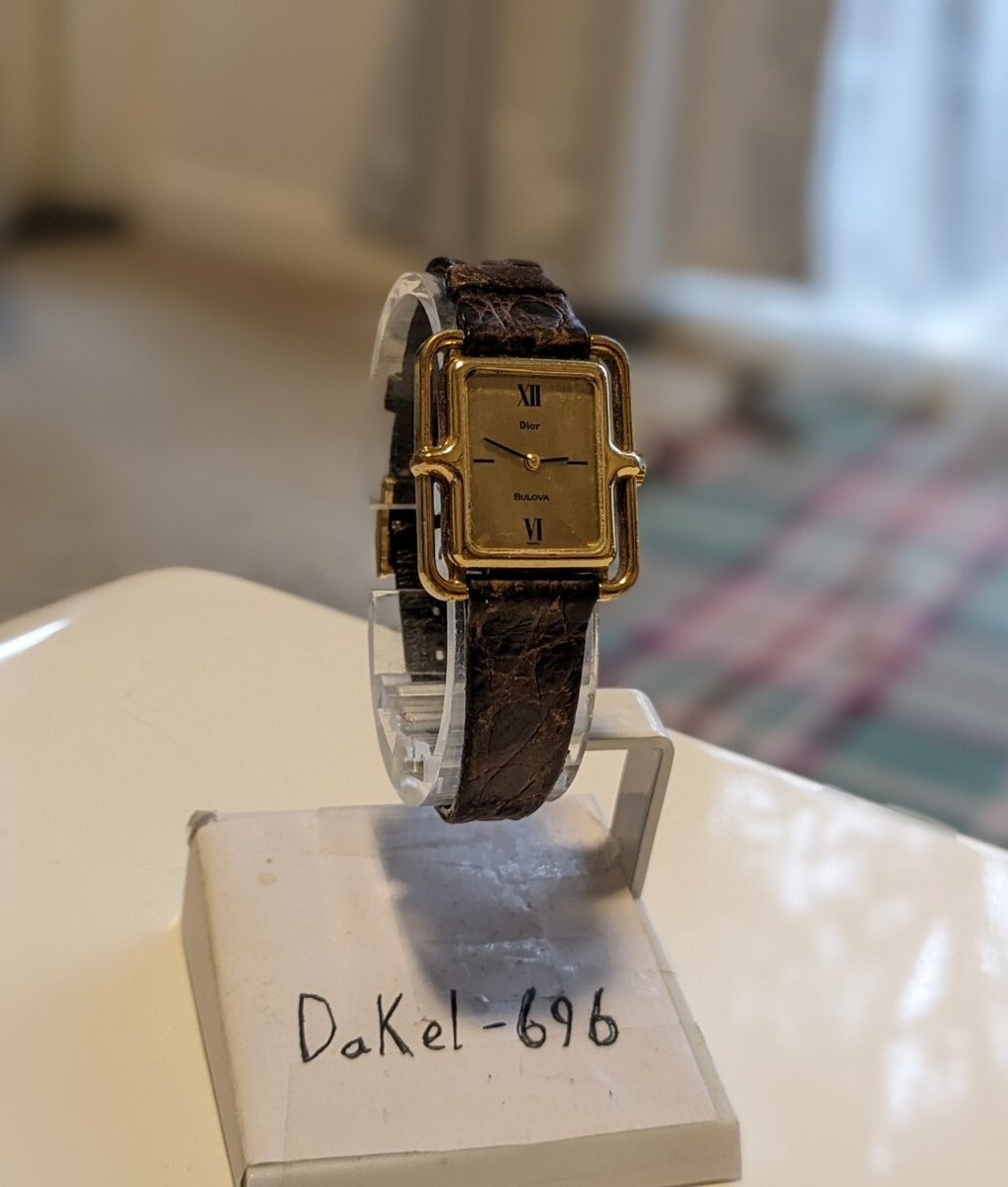 Vintage Christian Dior × BULOVA watch Ladies 1970 Swiss Vintage Christian Dior × BULOVA watch Ladies 1970 Swiss