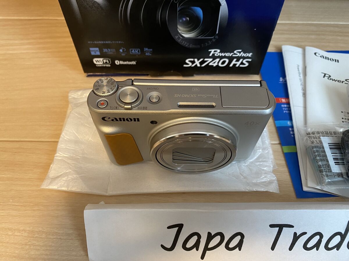 Canon PowerShot SX740 HS Silver Compact Digital Camera Zoom Canon PowerShot SX740 HS Silver Compact Digital Camera Zoom