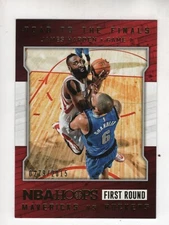 2015-16 Panini NBA Hoops James Harden Road to the Finals Round 1 #4   0279/2015